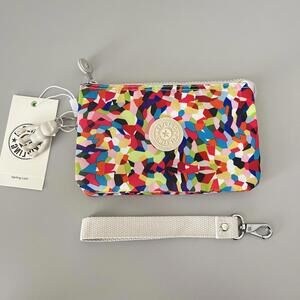 Kipling Abstract Arts Creativity Pouch Large NWT